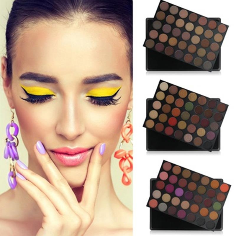 Buy 35-Color Eyeshadow Waterproof Matte Cosmetic Makeup Shimmer Eye
Shadow Palette - intl Singapore