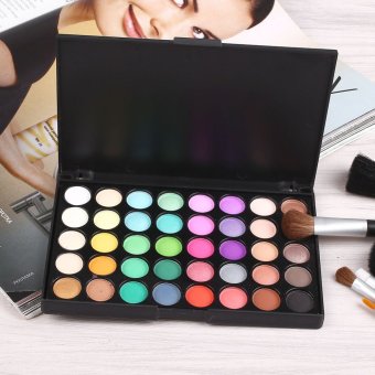 40 Colors Matte Luminous Eyeshadow Palette Cosmetic Eye ShadowColorful - Intl June 2018 - 5 40 Colors Matte Luminous Eyeshadow Palette Cosmetic Eye ShadowColorful - intl - 5