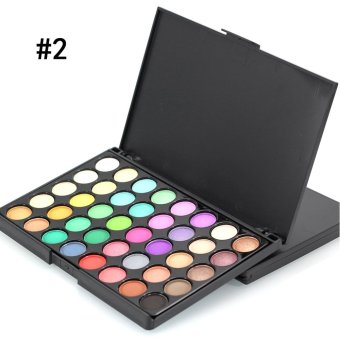 40 Colors Matte Luminous Eyeshadow Palette Cosmetic Eye ShadowColorful - Intl June 2018 - 2 40 Colors Matte Luminous Eyeshadow Palette Cosmetic Eye ShadowColorful - intl - 2