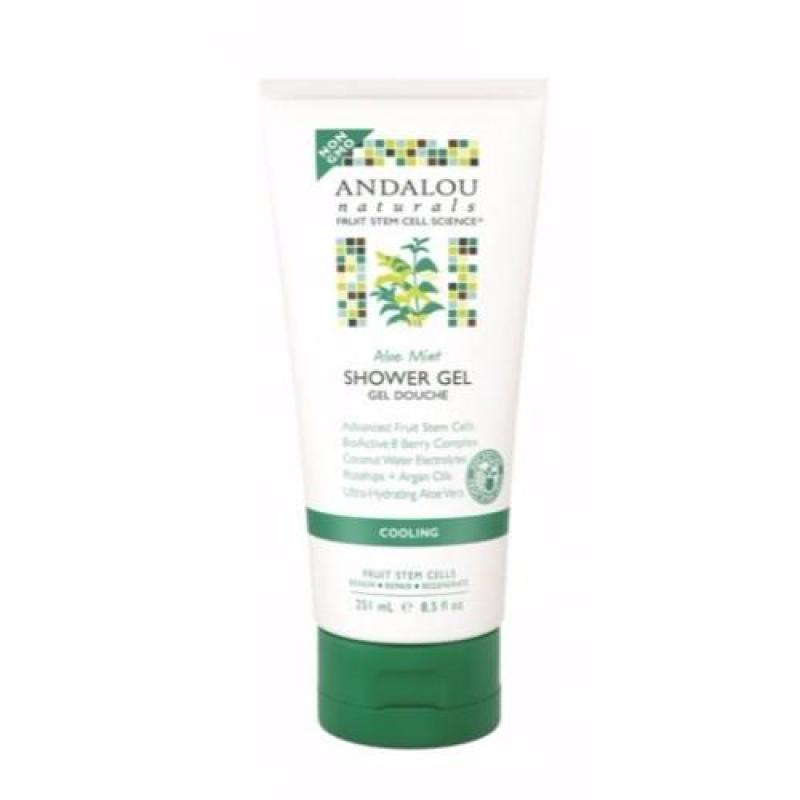 Buy Andalou Naturals Aloe Mint Cooling Shower Gel Singapore