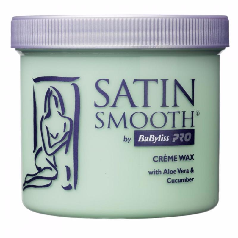 Buy Babyliss Pro Satin Smooth Creme Wax with Aloe Vera and Cucumber - 450g Singapore