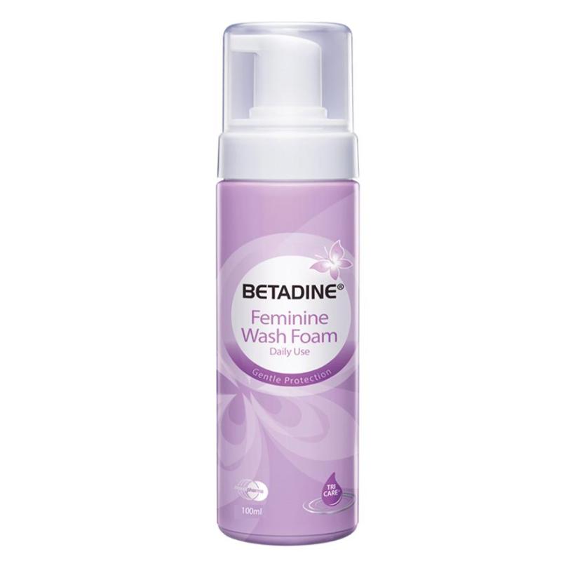 Buy Betadine Feminine Wash Foam 100ml Singapore
