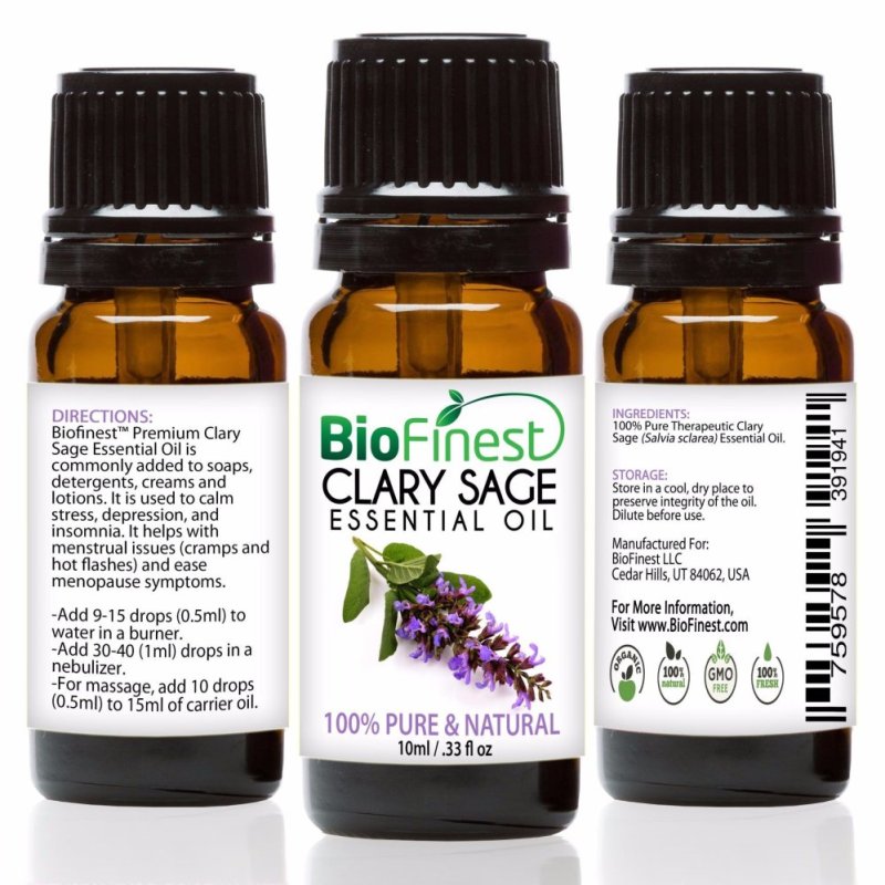 Buy Biofinest Clary Sage Essential Oil (100% Pure Therapeutic Grade)
10ml Singapore