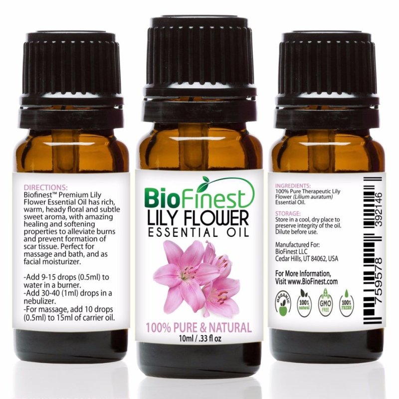 Buy Biofinest Lily Flower Essential Oil (100% Pure Therapeutic Grade) 10ml Singapore