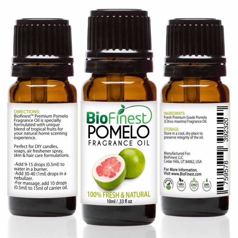 Buy Biofinest Pomelo Fragrance Oil (100% Fresh and Natural Aroma Oil)
10ml Singapore