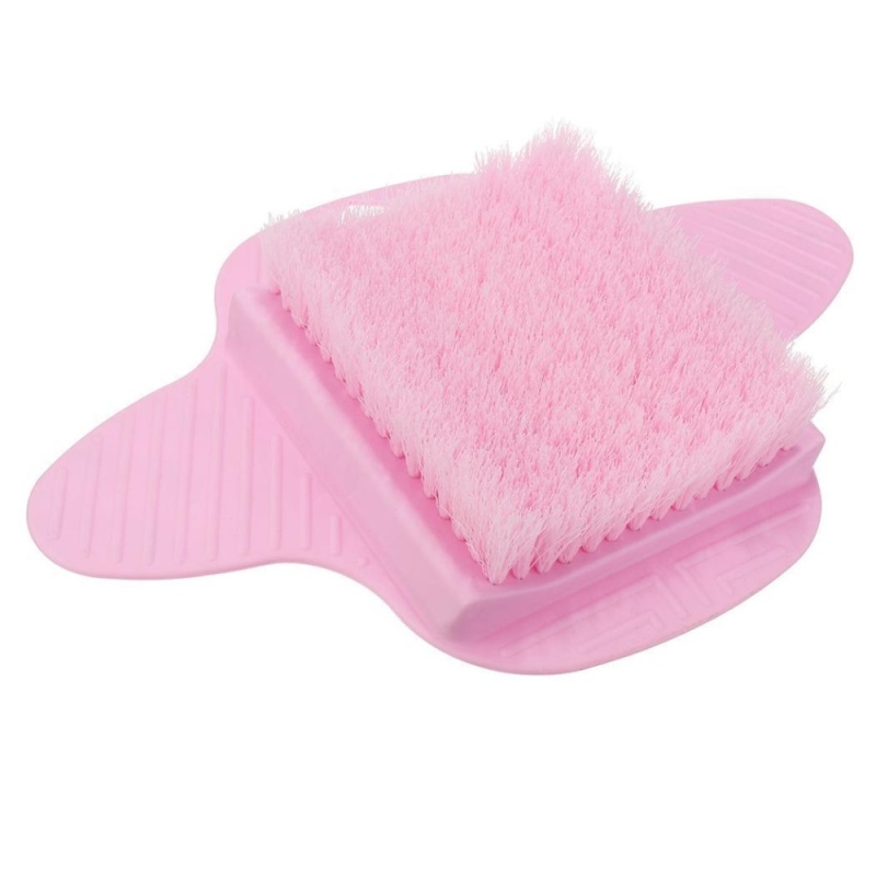 Buy Cyber Low Profit Bath Foot Cleaner Scrubber Exfoliating Scrub Brush Massager Feet Washer w/ Sucker( Pink ) - intl Singapore