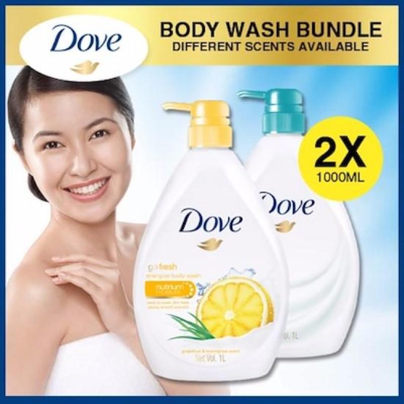 Buy Dove Body Wash Go Fresh Energize 1000ml Set of 2 Singapore