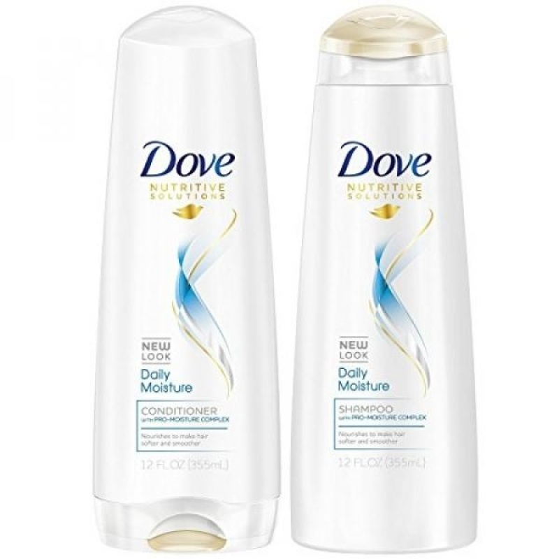 Buy Dove Daily Moisture Shampoo and Conditioner 12oz Combo SET **Package May Vary** - intl Singapore