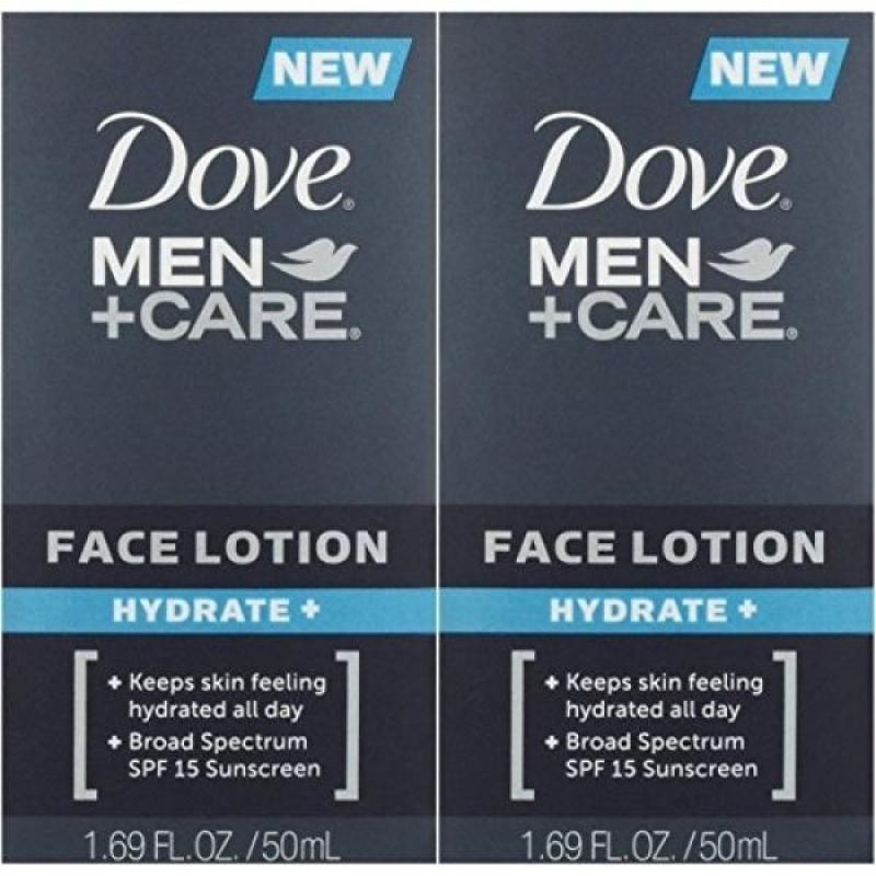 Buy Dove Men + Care Face Lotion Hydrate, 1.69 fl. oz. 2 Count - intl Singapore