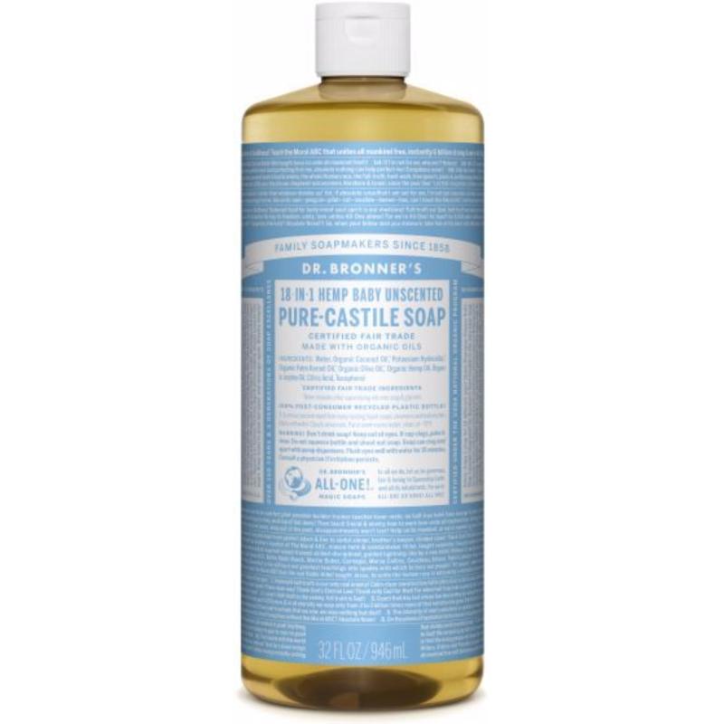 Buy Dr Bronners Organic Magic Castile Soap - Baby Unscented 32oz Singapore