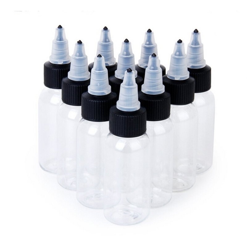 Buy Empty Plastic Bottle 30ml for Tattoo Ink Pigment 5 Piece Set - intl Singapore