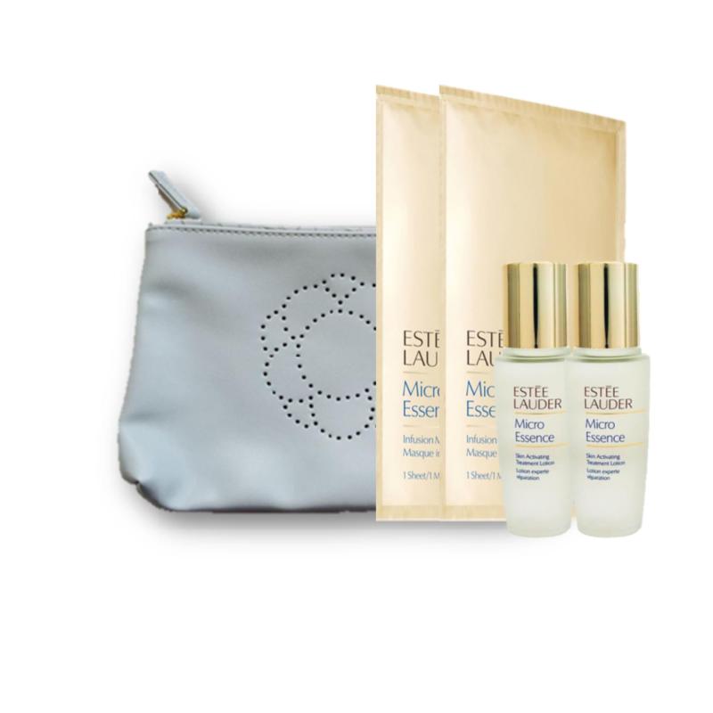 Buy Estee Lauder Micro Essence Set (4pcs) with pouch Singapore