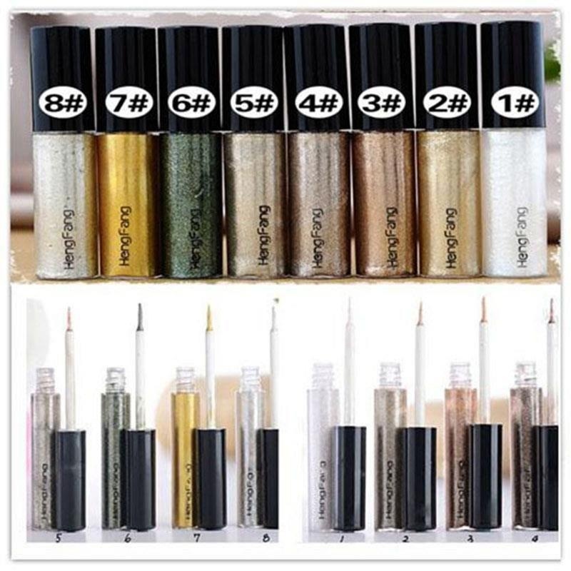 Buy Fashion Eyeliner Eye liner Glitter Liquid Pencil Shiny Beauty Cosmetic 8colors - intl Singapore