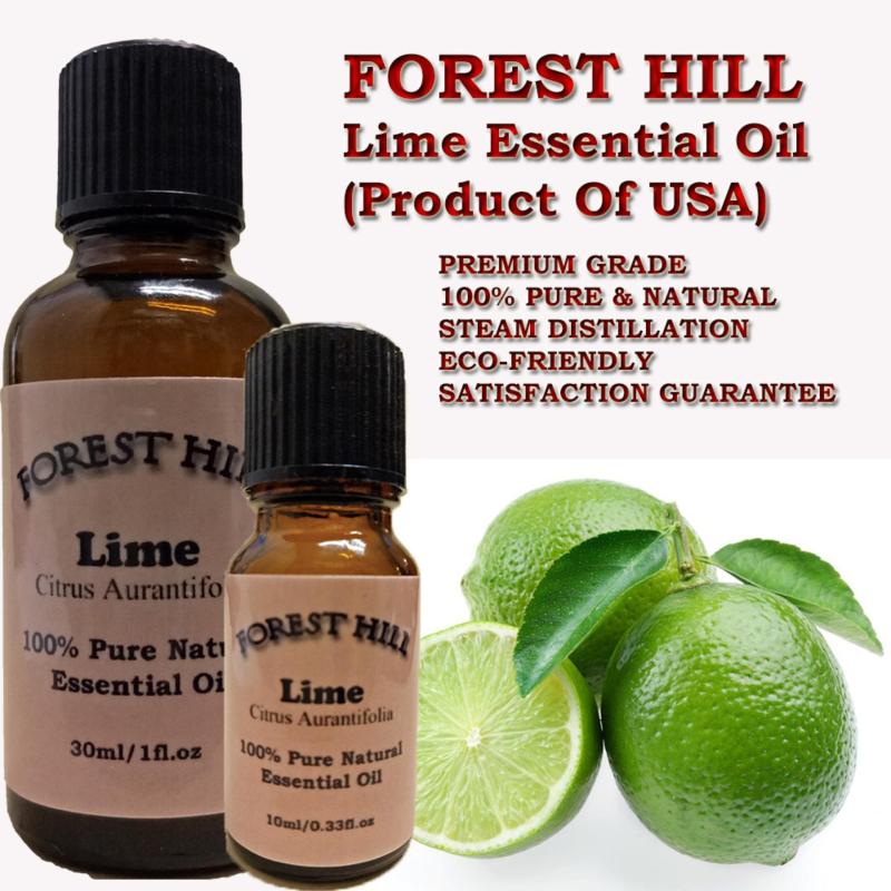 Buy Forest Hill 100% Pure & Natural Lime Essential Oil 10ml - Product Of USA Singapore