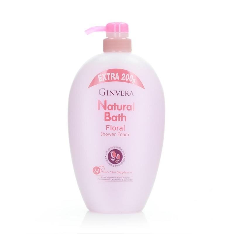 Buy Ginvera Natural Bath Floral Shower Foam 1000g Singapore