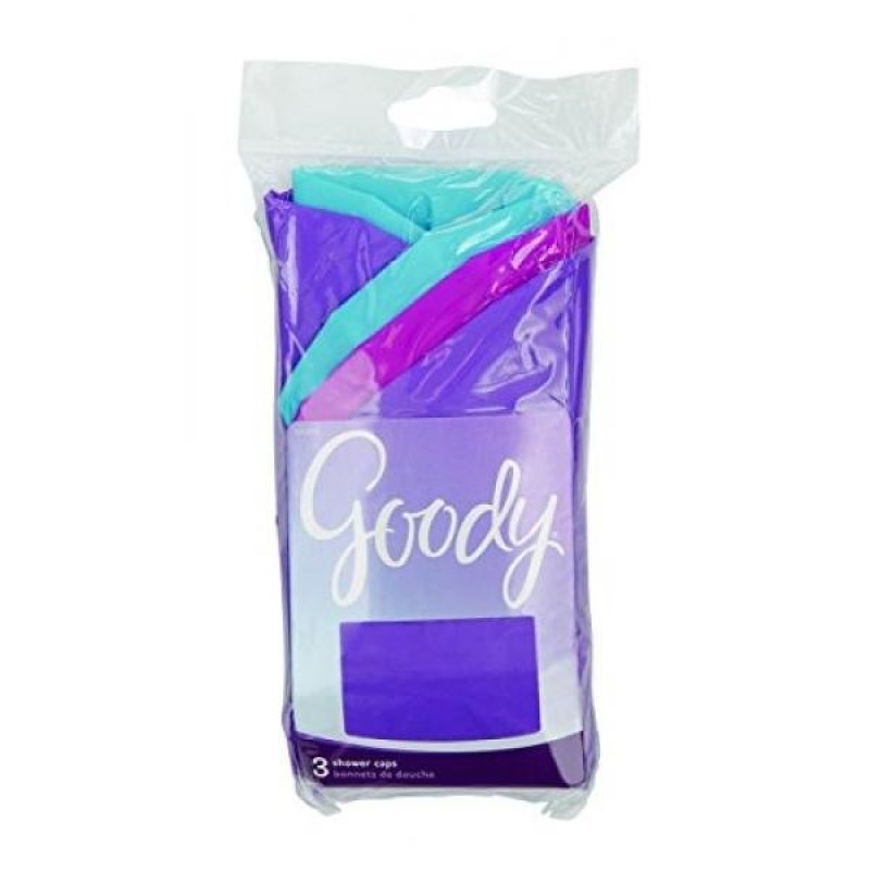 Buy Goody Styling Essentials Shower Cap, 3 count, Colors May Vary - intl Singapore