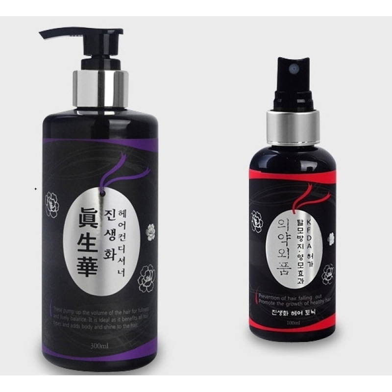 Buy Jinsenghwa 2 x Korean Best-Selling Hair Loss Prevetion & Helping Hair Growth Conditioner + Tonic. 2 x (300 + 100) ml - intl Singapore