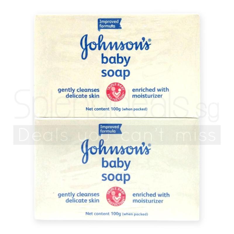 Buy Johnsons Baby White Soap with Moisturisers 100g x 4 x 2 Sets - 0500 Singapore