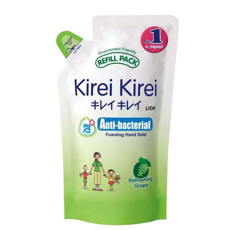 Buy Kirei Kirei Anti-Bacterial Foaming Hand Soap Refill 200Ml (Refreshing Grape) Singapore