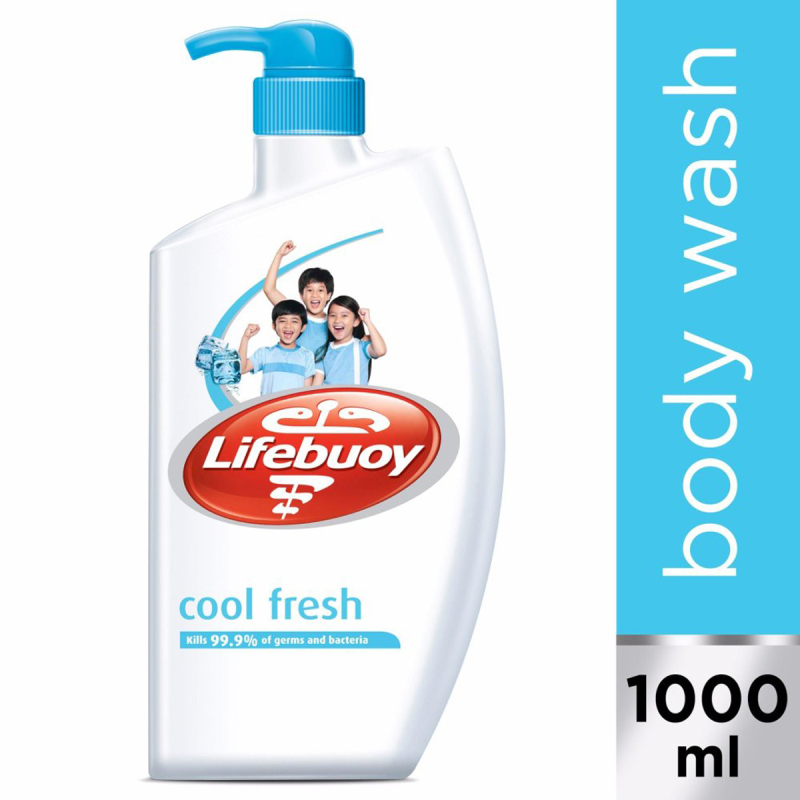 Buy Lifebuoy Clini-Shield 10 Complete Anti-bacterial Body Wash 1L Singapore