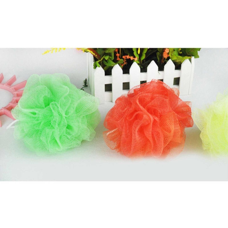 Buy Loofah Large Mesh Shower Exfoliating Bath Sponge Brush Ball Body Scrub Flower - intl Singapore