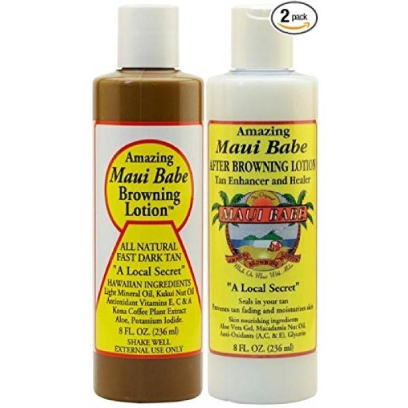 Buy Maui Babe Before and After Sun Pack (Browning Lotion 8 oz, After Browning Lotion 8 oz) Singapore
