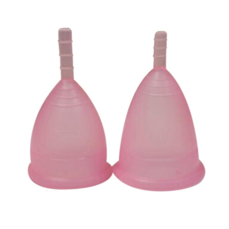 Buy Menstrual Period Cup Medical Silicone Soft (Pink) - intl Singapore