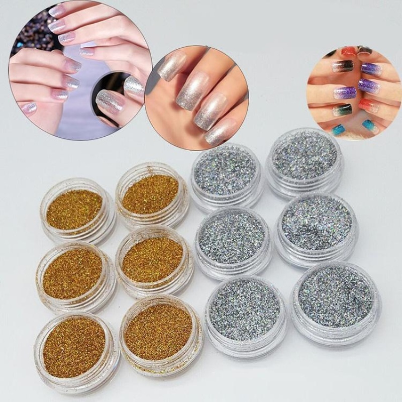 Buy Nail Art Chrome Gold/Sliver 3g Shinning Powder Pigment Glitters DIY
Supplies - intl Singapore
