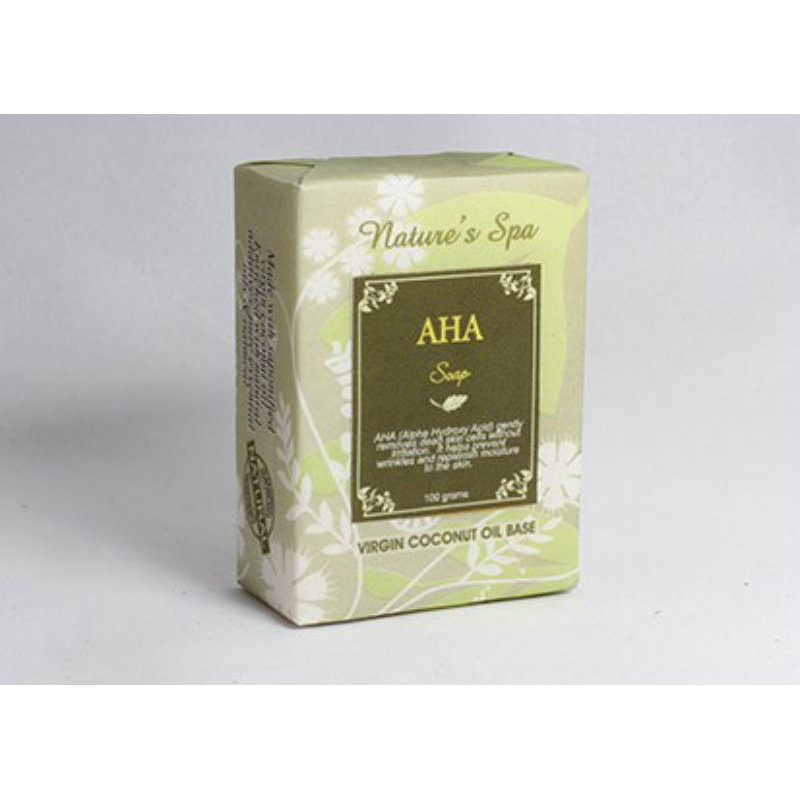 Buy Nature's Spa AHA Natural Bar Soap 100g Singapore