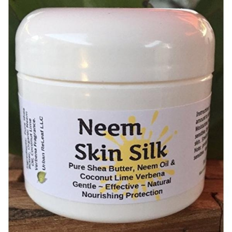Buy NEEM SKIN SILK! Restoring 100% NATURAL Ayurveda Balm. Healing Lotion Repairs Dry Skin! Vegan. Vitamins rejuvenate. Feed your skin... rub it in! Pure Shea Butter & Neem Oil, Coconut Lime Verbena - intl Singapore