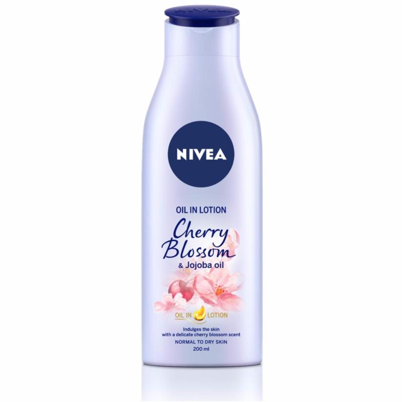 Buy NIVEA Body Lotion Senses Cherry Blossom 200ml Singapore
