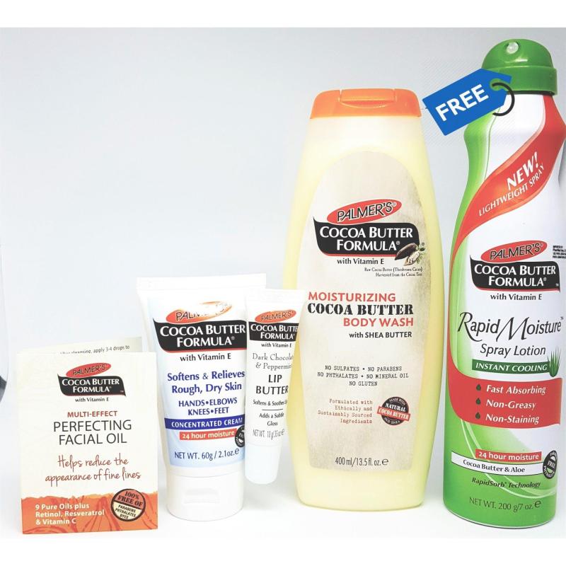 Buy Palmer’s Luxurious Cocoa Butter Bundle Pack (FREE Cocoa Butter Aloe Spray) Singapore