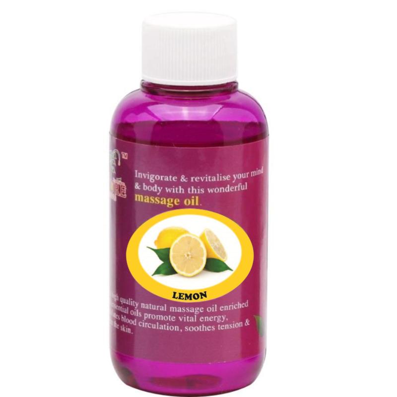 Buy Pure™ Massage Oil 120ml (Lemon) Singapore
