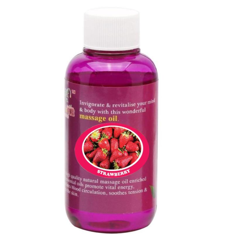 Buy Pure™ Massage Oil 120ml (Strawberry) Singapore