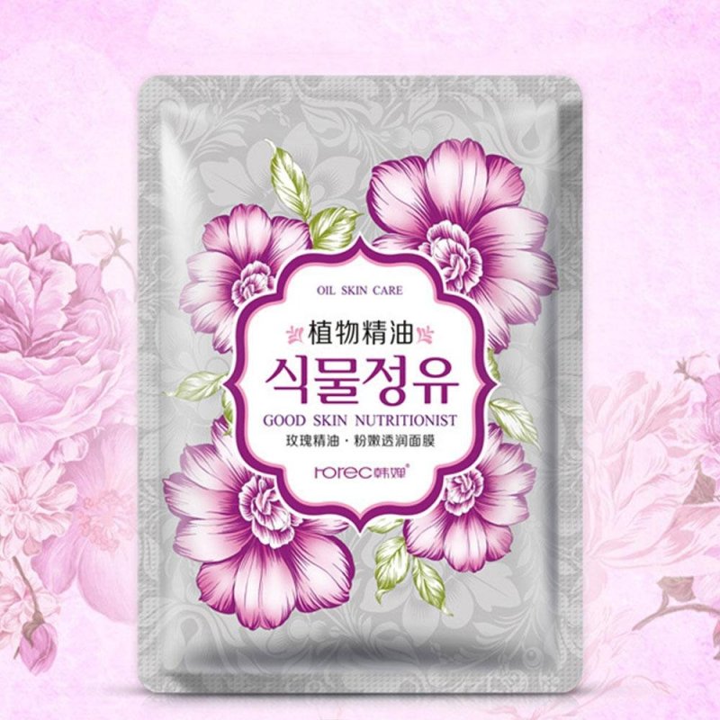 Buy Rose Essential Oil Remove Blackhead Facial Mask Moisturizing Whitening - intl Singapore