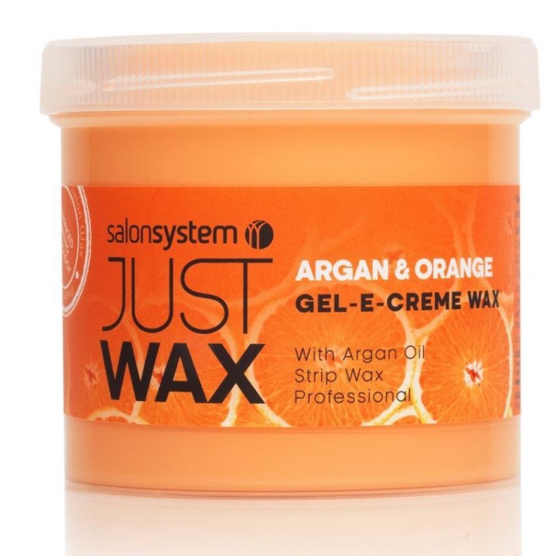 Buy Salon System Just Wax Gel-E-Creme Argan and Orange Wax - 425g Singapore