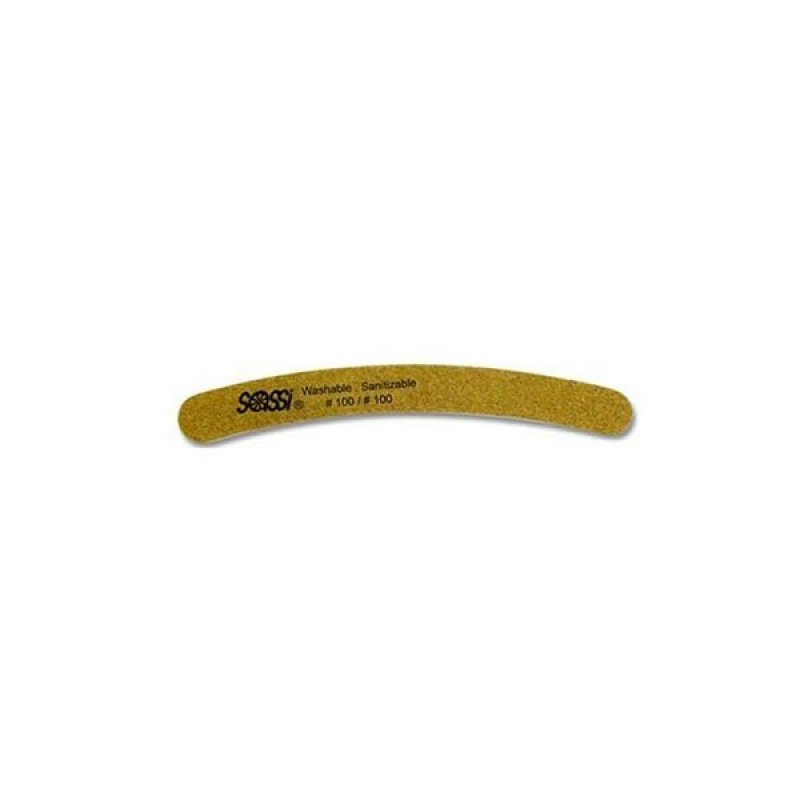 Buy Sassi Gold Banana Emery Board 100/100 Singapore