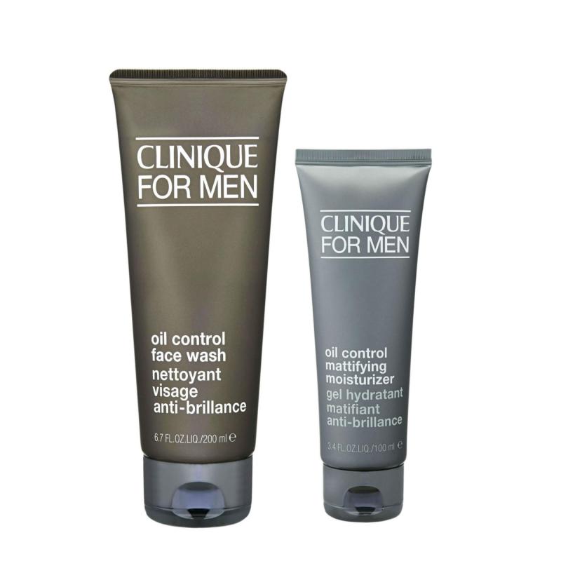 Buy SET OF Clinique Men Oil Control Face Wash + Oil Control Mattifying Moisturizer - intl Singapore