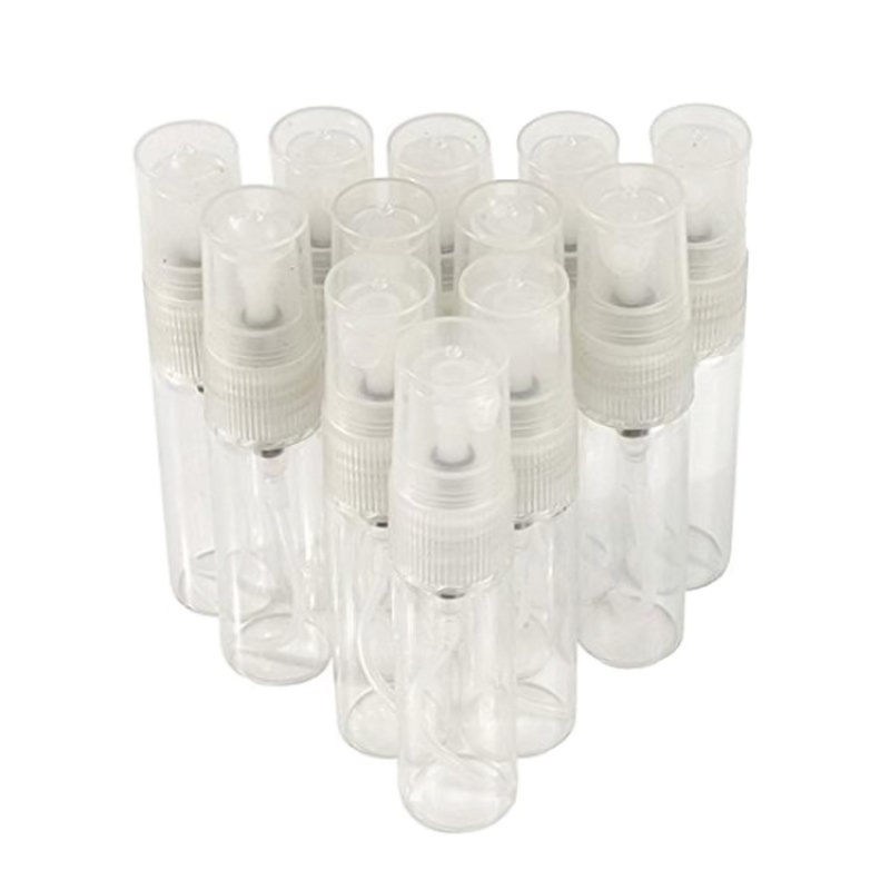 Buy Shakalaka 12Pcs 5Ml Glass Refillable Perfume Sample Vial Pump Spray Bottle - intl Singapore