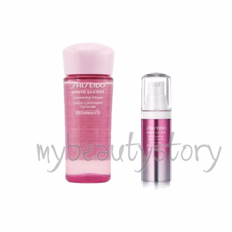 Buy Shiseido White Lucent Luminizing Infuser (toner) 25ml + Spot Corrector 9ml Singapore