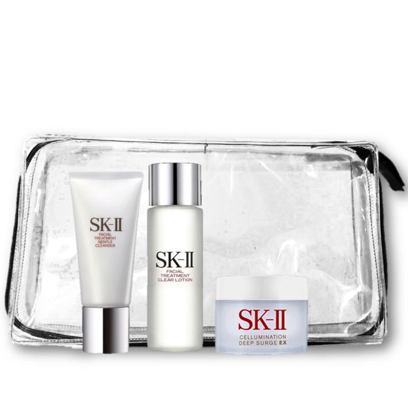 Buy SK-II Gift Set - Cleanser, Lotion, Deep Surge Moisturizer Singapore