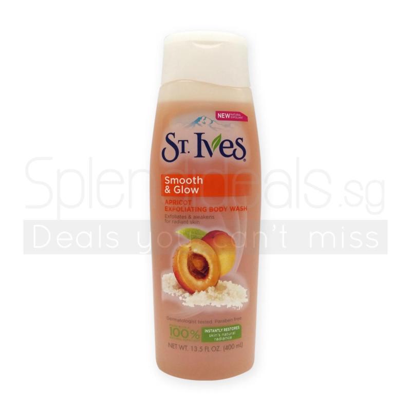 Buy St Ives Body Wash - Smooth & Glow Apricot Exfoliating 400ml x 3
Bottles - 1674 Singapore