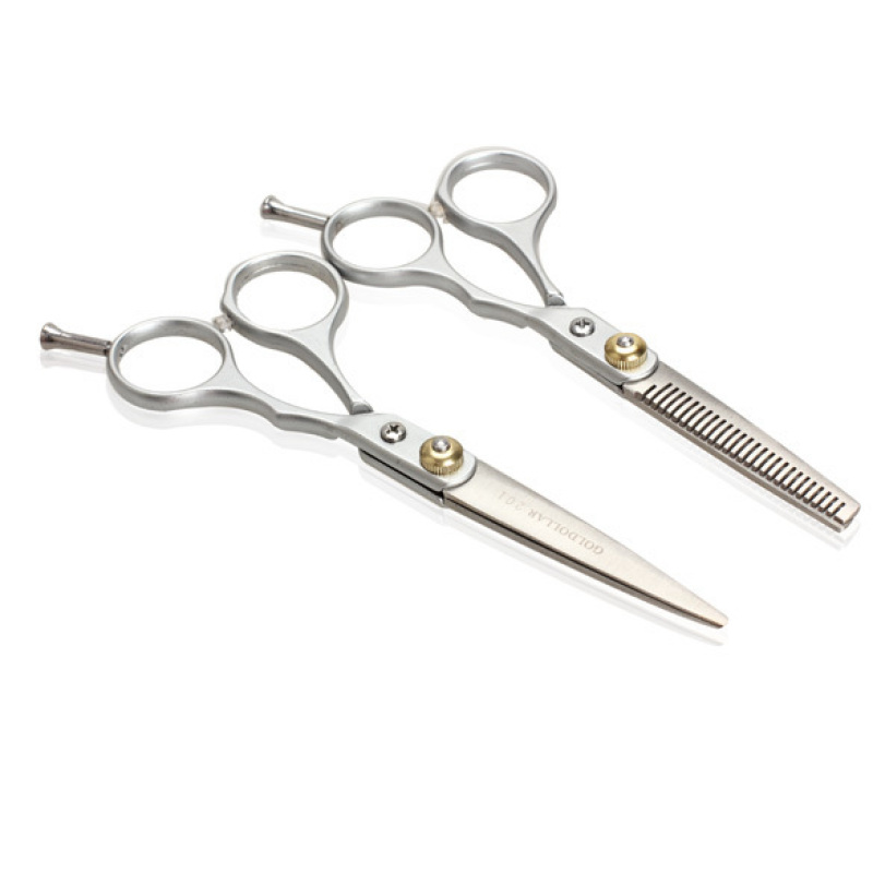 Buy Stainless Steel Hair Salon Regular Hair Cutting Scissor Thinning Shears Set Singapore