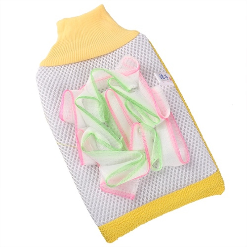 Buy Strong double-sided cuozao towel to scrub bath gloves bath flower Singapore