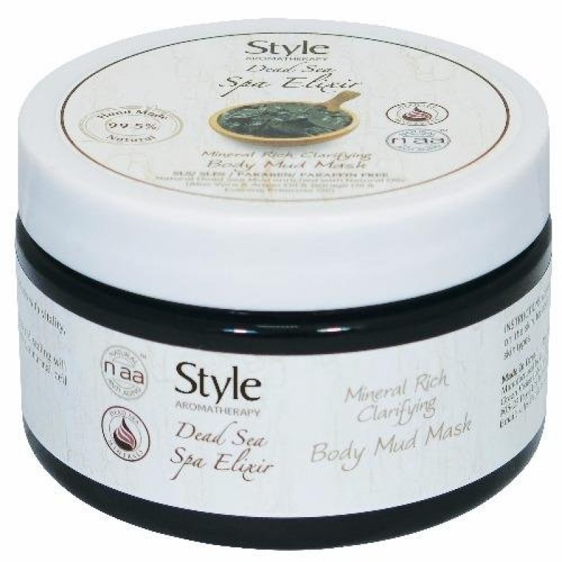 Buy Style Aromatherapy Dead Sea Natural Spa Elixir - Mineral Rich Clarifying Dead Sea Mud Mask (Body) 250ml Singapore