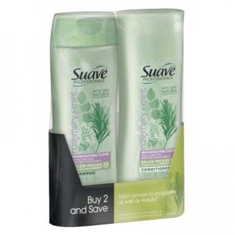 Buy Suave Professionals Shampoo and Conditioner Set 12.6 Oz Ea. (Rosemary and Mint) - intl Singapore