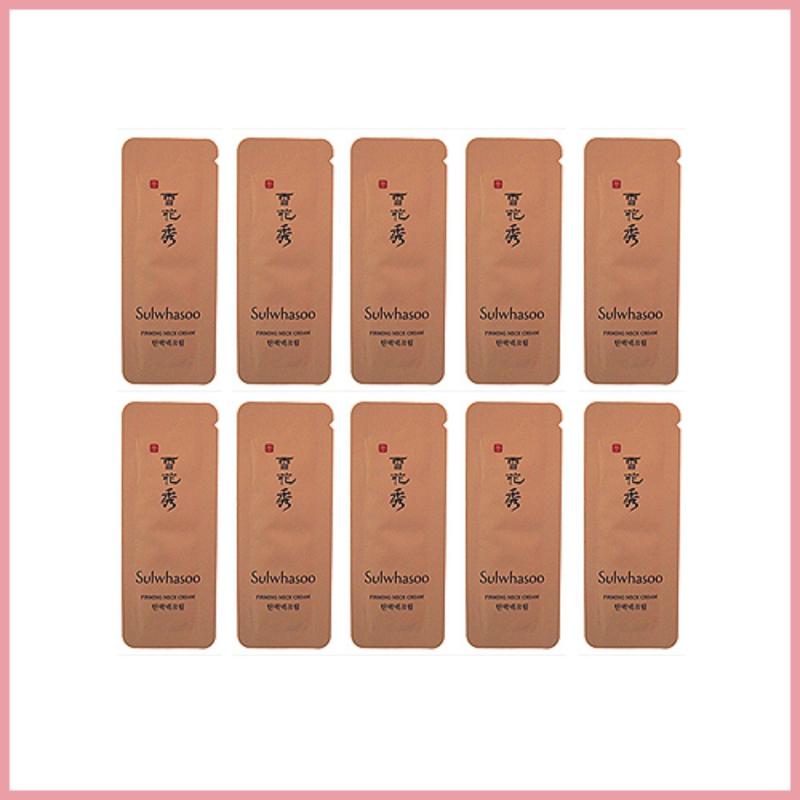 Buy Sulwhasoo Firming Neck Cream Sample 20ea (20g)/TTBeauty/Korea Cosmetics Singapore