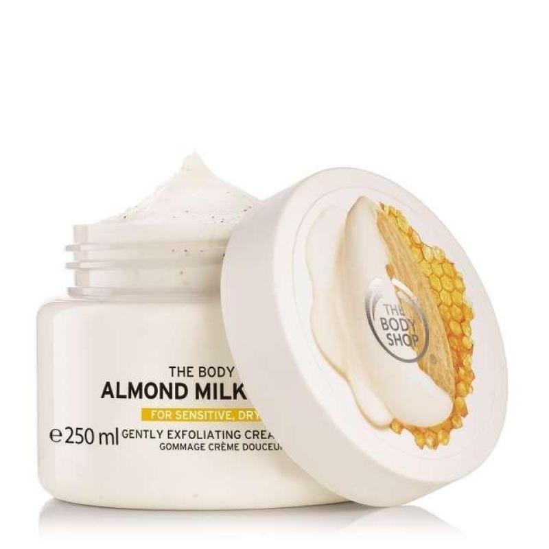 Buy The Body Shop Almond Milk & Honey Gently Exfoliating Cream Scrub (250ML) Singapore