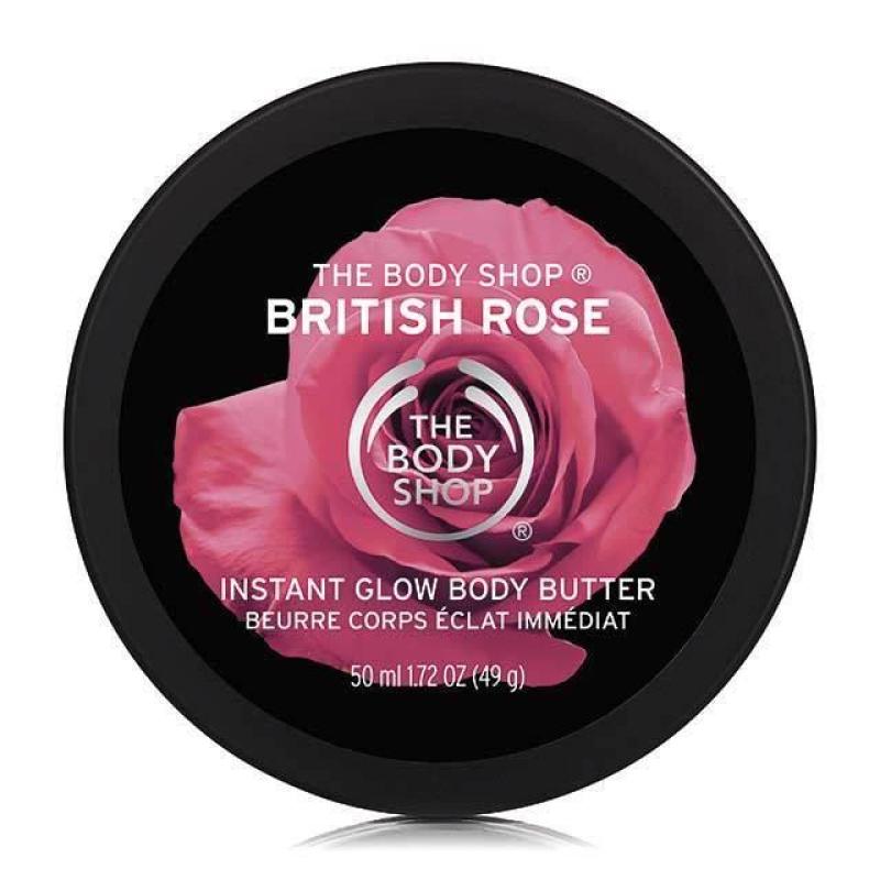 Buy The Body Shop British Rose Instant Glow Body Butter (200ML) Singapore