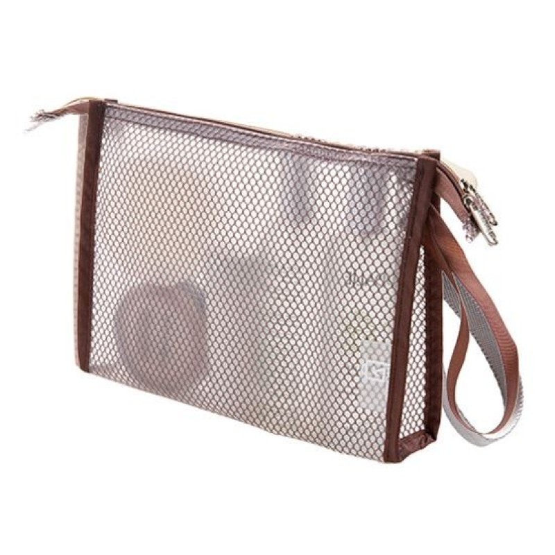 Buy Transparent portable waterproof shower bag cosmetic storage bag Singapore
